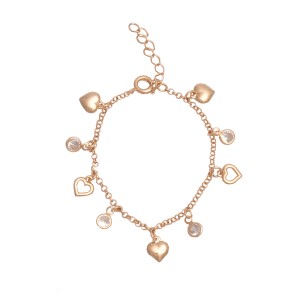 Pulseira Coração Vazado