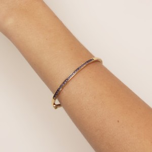 Bracelete Zircônias Quadradas