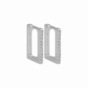 Brinco Articulado Quadrado (G)