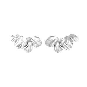 Brinco Ear Cuff Folhas