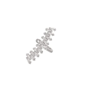 Piercing Fake Trapézio Cravejado
