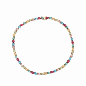 Choker Pedras Ovais